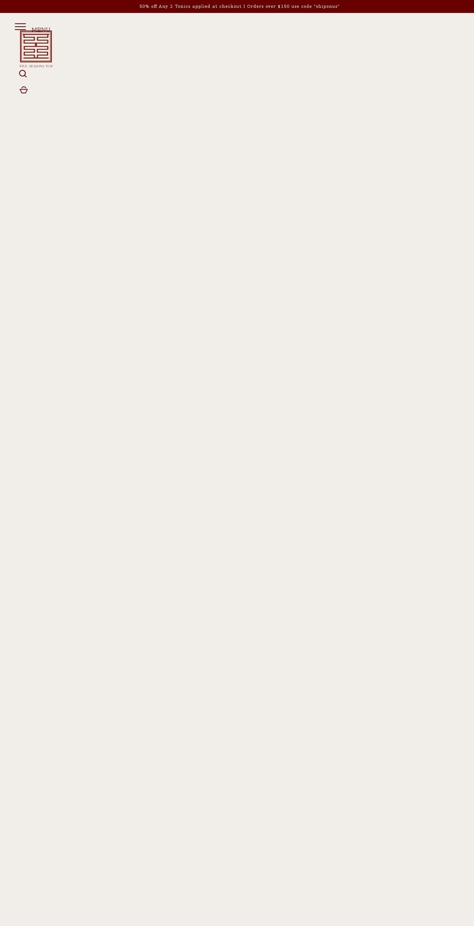 fiveseasonstcm.com shopify website screenshot