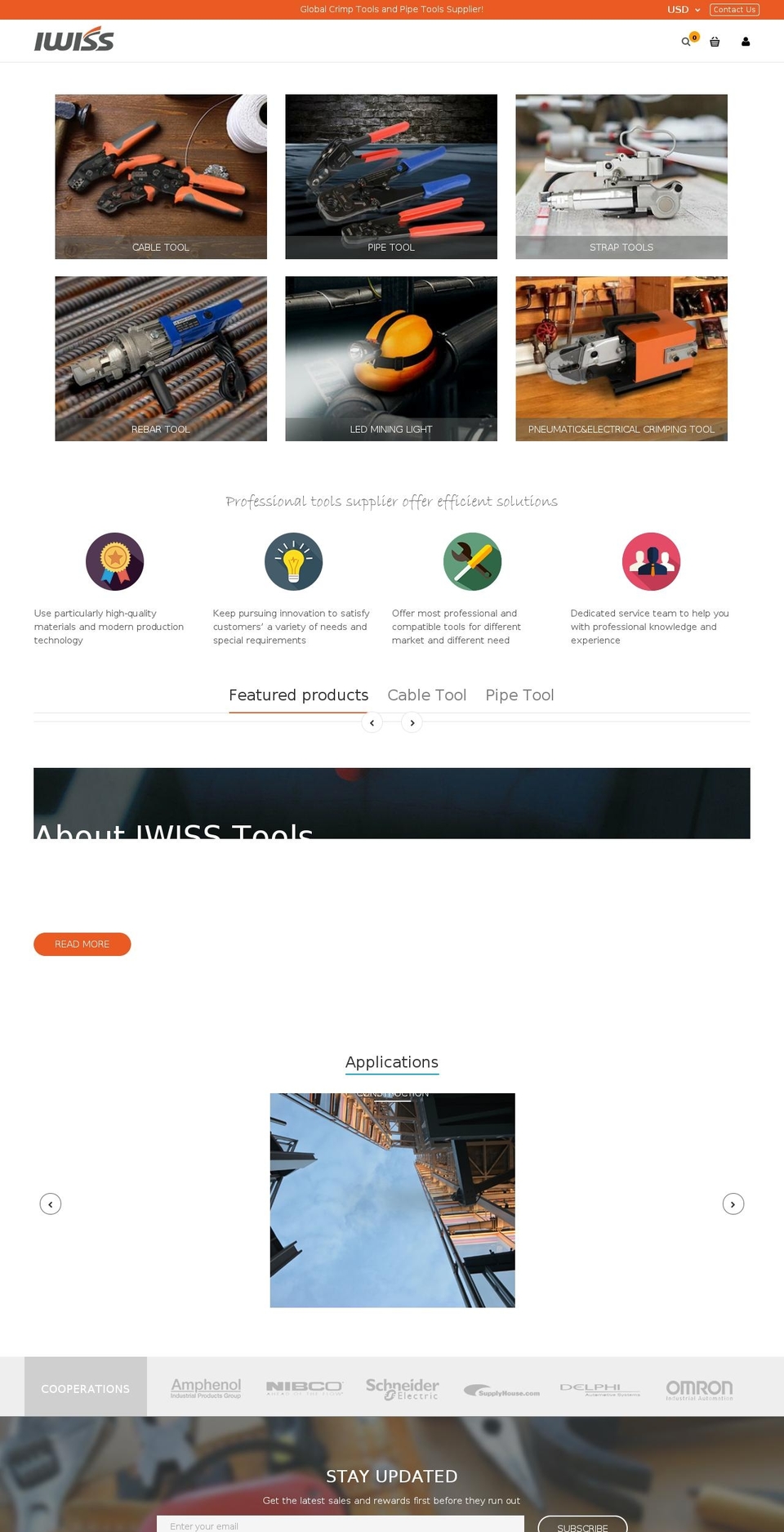 fivestar-tools.com shopify website screenshot