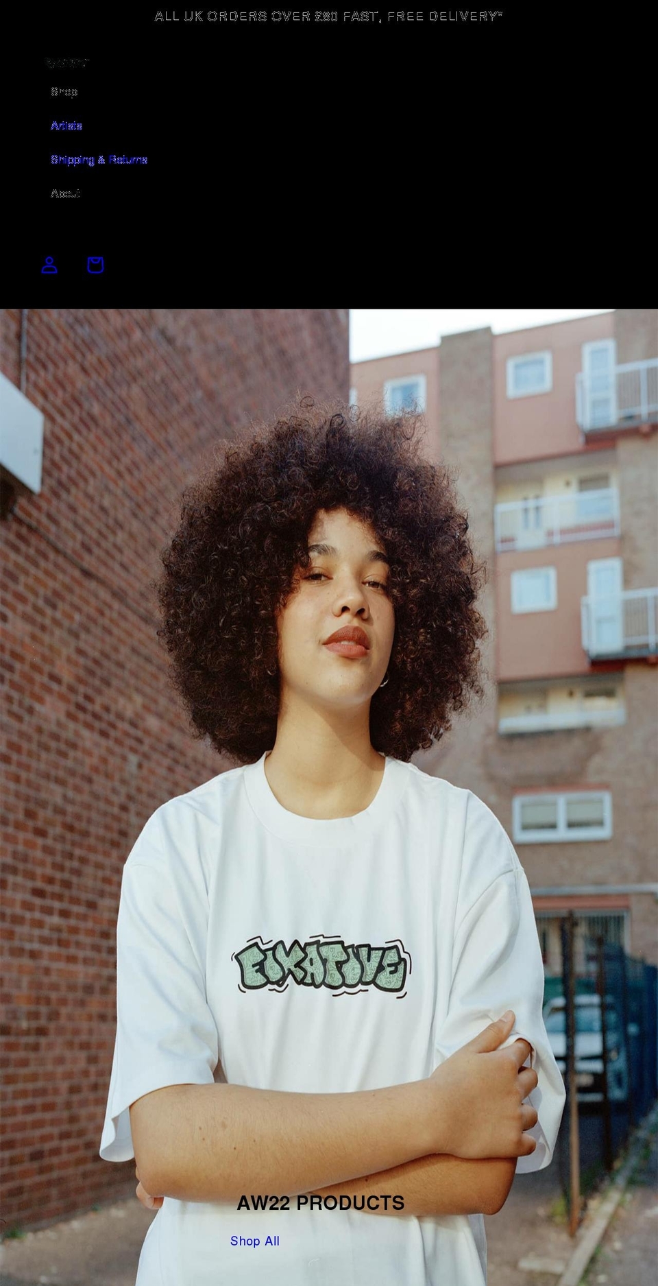 fixative.co.uk shopify website screenshot