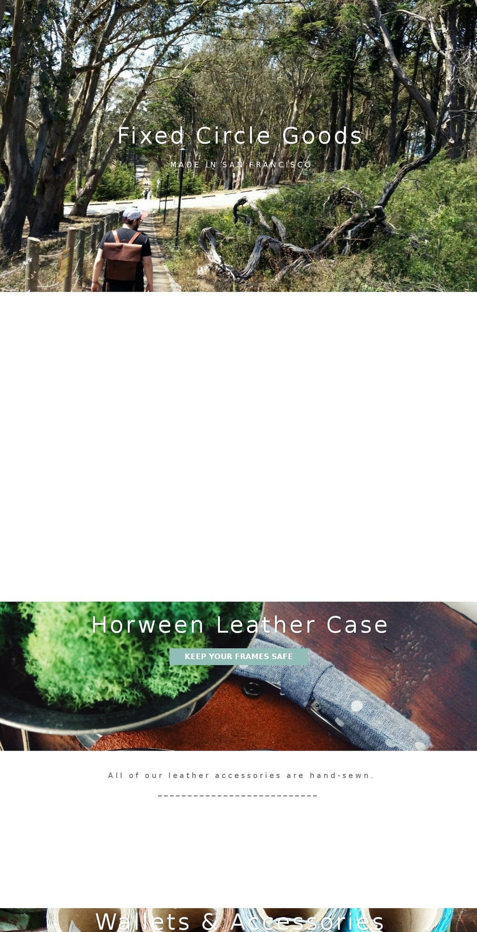 fixedcircle.com shopify website screenshot