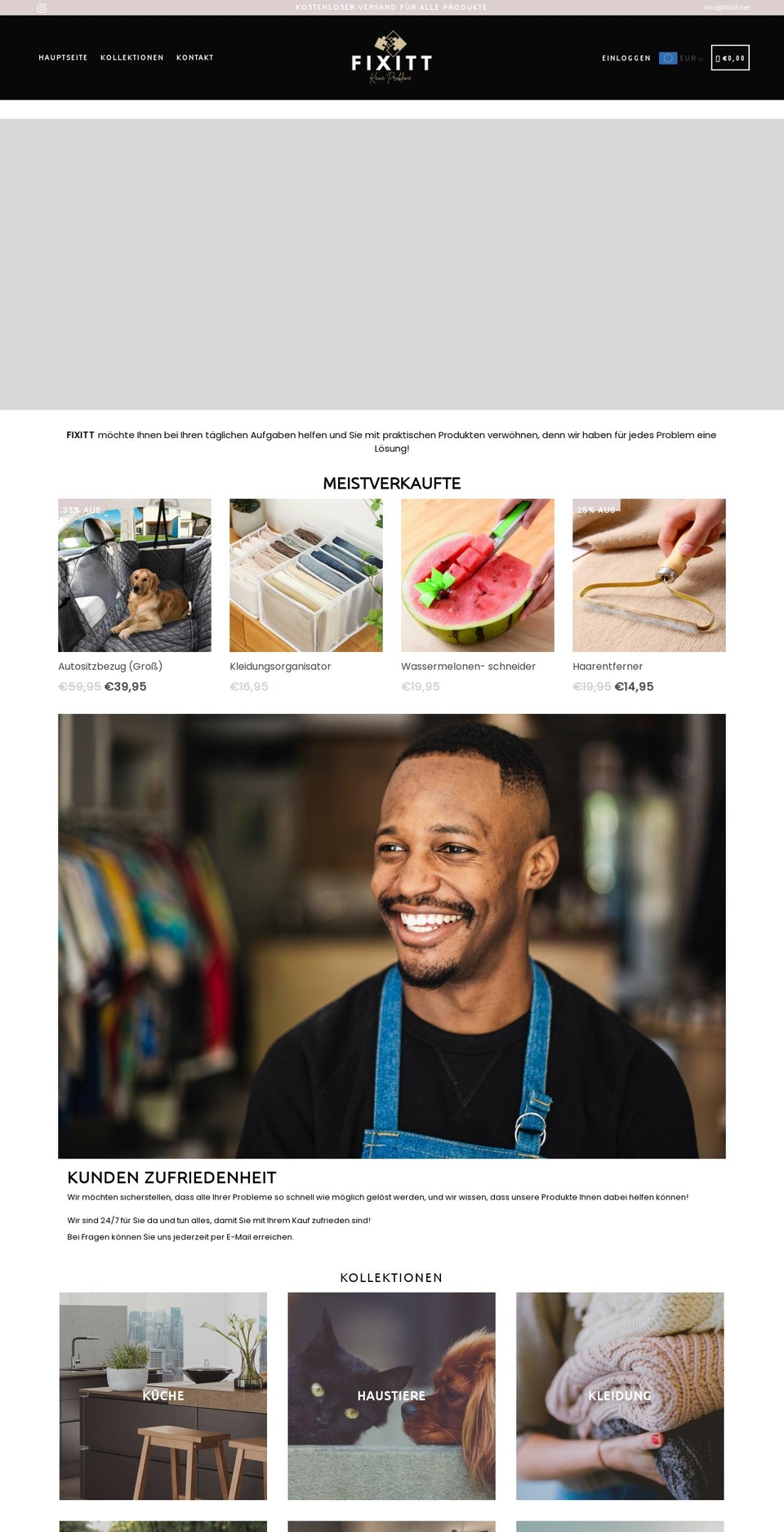 fixitt.net shopify website screenshot