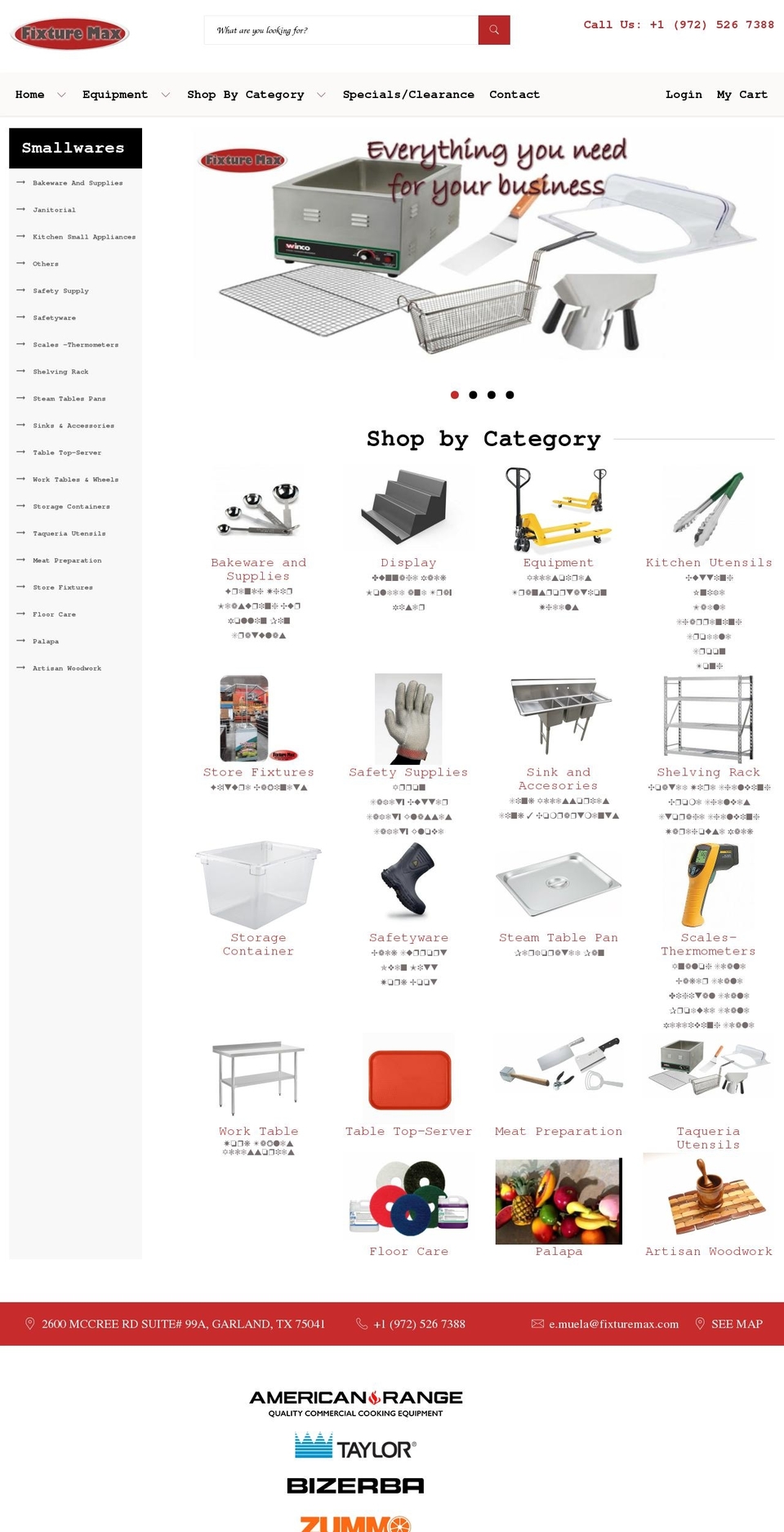Webinopoly Shopify theme site example fixturemax.com