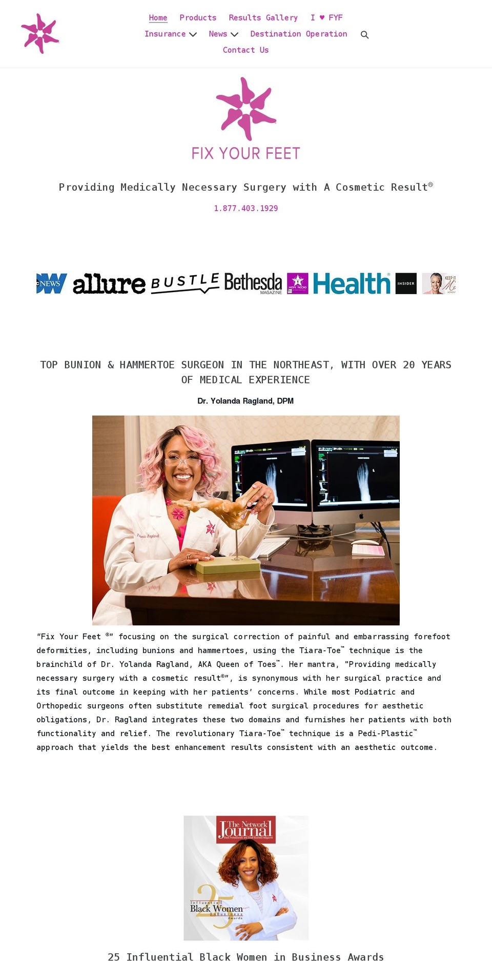 fixyourfeet.com shopify website screenshot