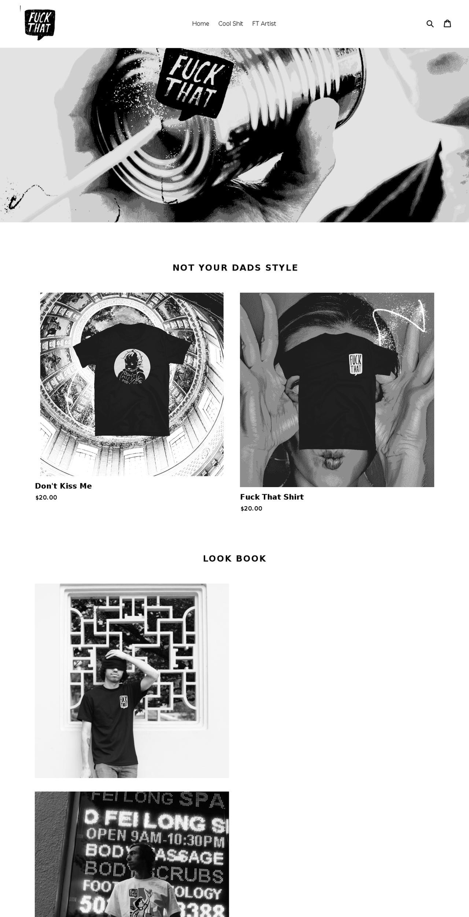 fk-that.com — Shopify storefront screenshot