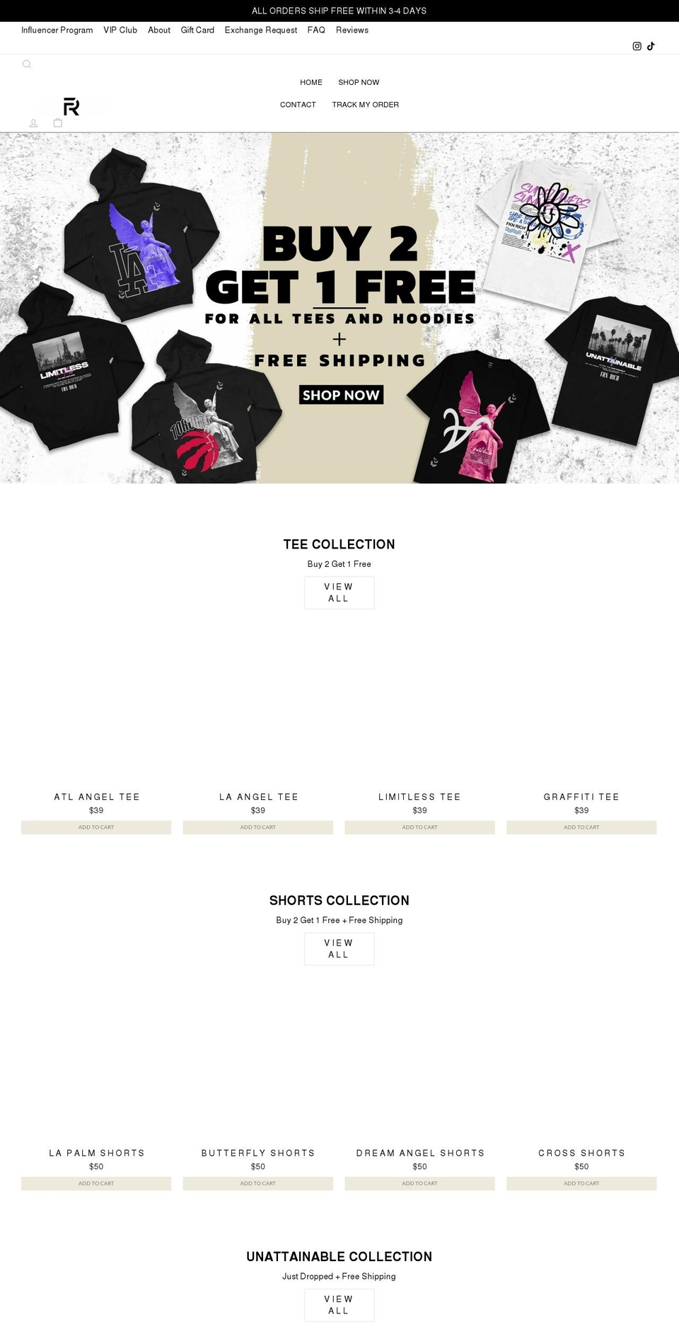 fknrich.com shopify website screenshot