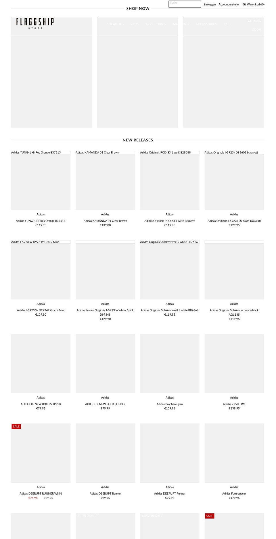 flaggshipstore.com — Shopify storefront screenshot