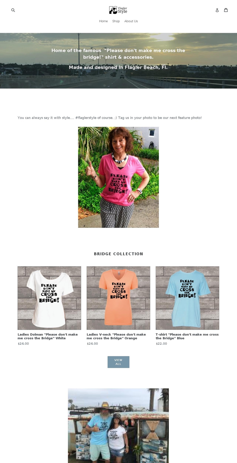 flaglerstyle.com — Shopify storefront screenshot