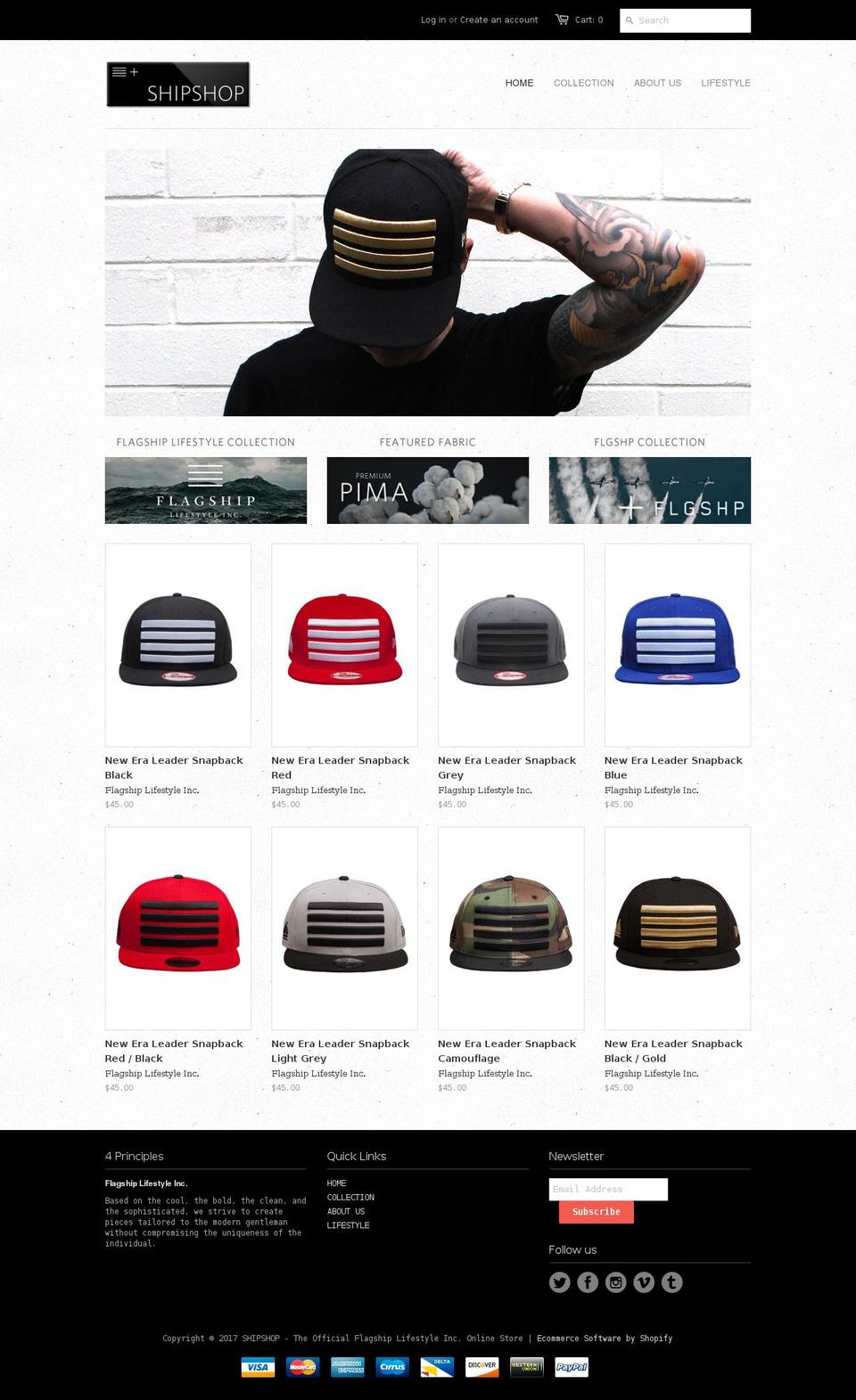 flagsh1p.com shopify website screenshot