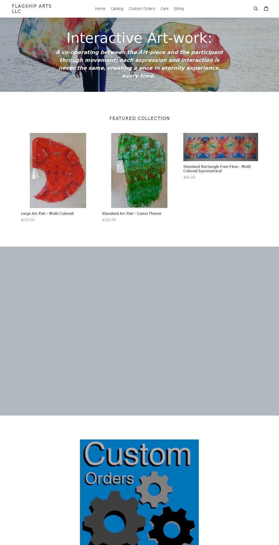 flagshiparts.com — Shopify storefront screenshot