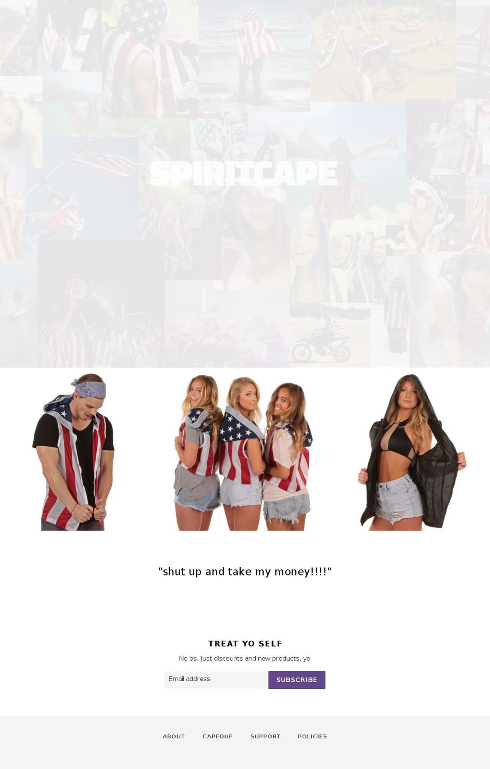 SPIRITCAPE Shopify theme site example flagvest.com