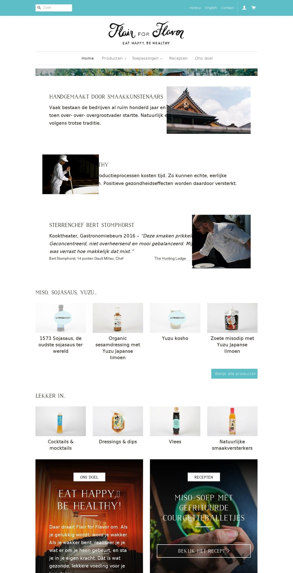 flairforflavorshop.com — Shopify storefront screenshot