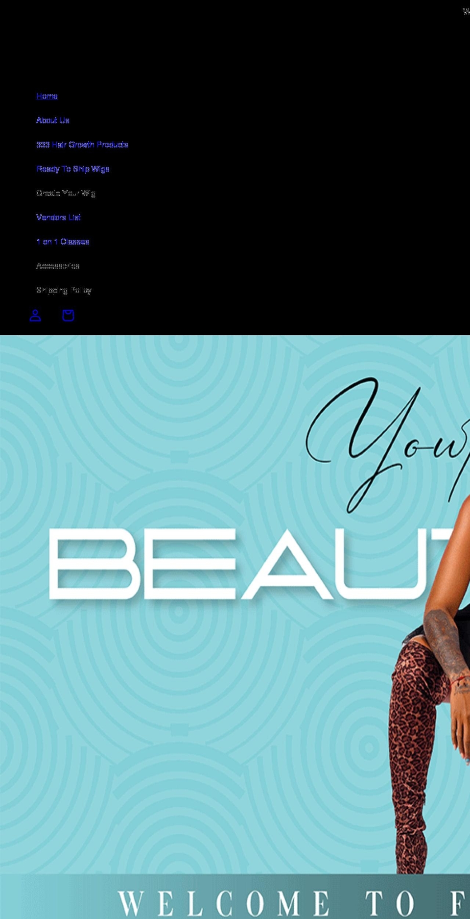 flamboyanttouches.com shopify website screenshot