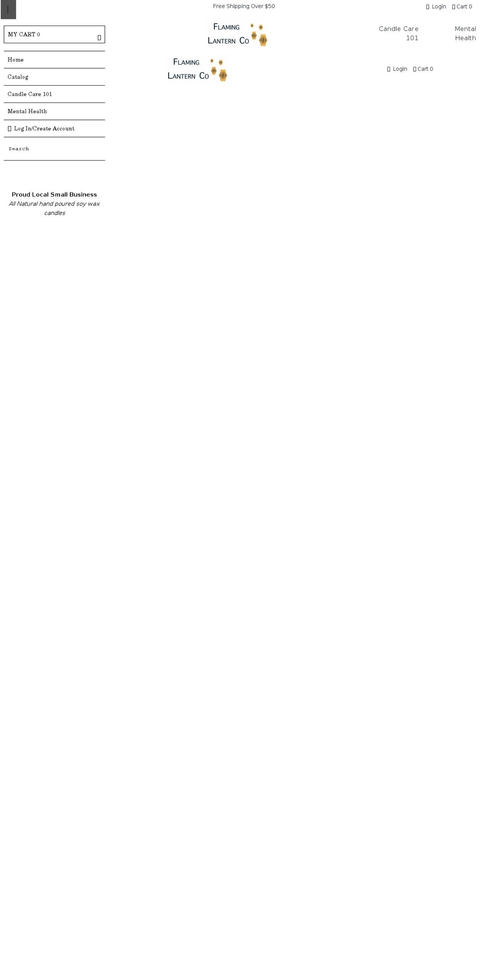 flaminglanternco.com shopify website screenshot