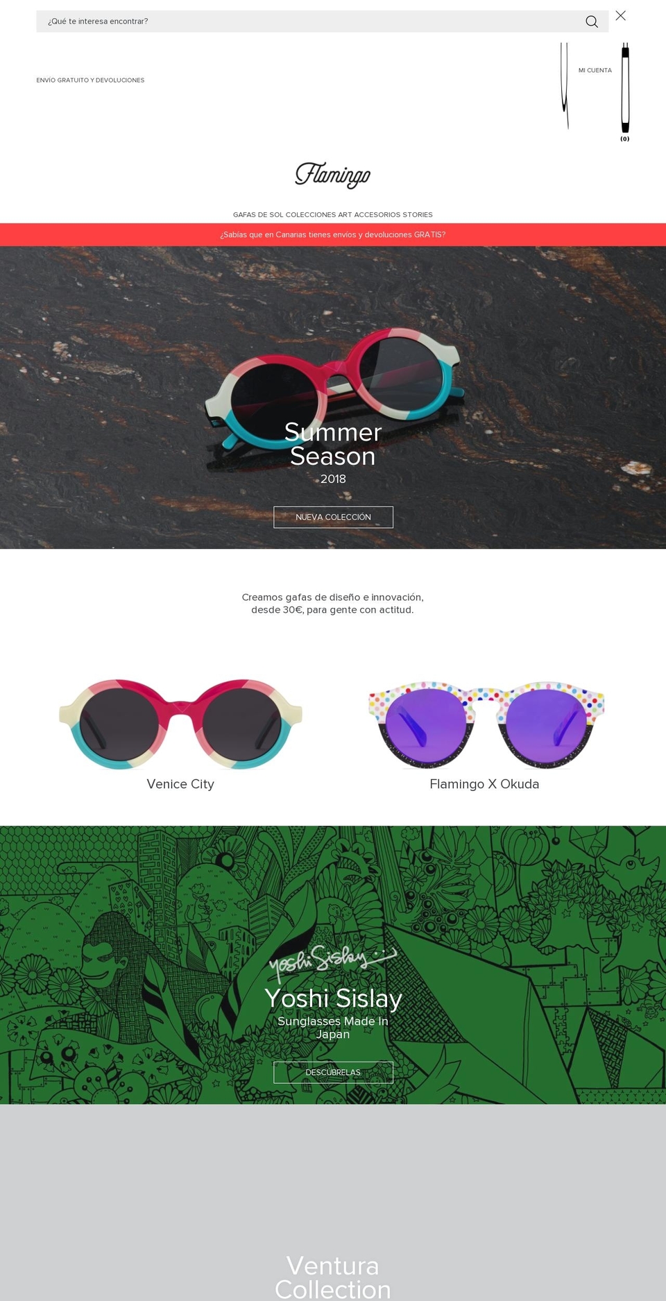 FLAMINGO V3 - MAR2018 Shopify theme site example flamingocanarias.com
