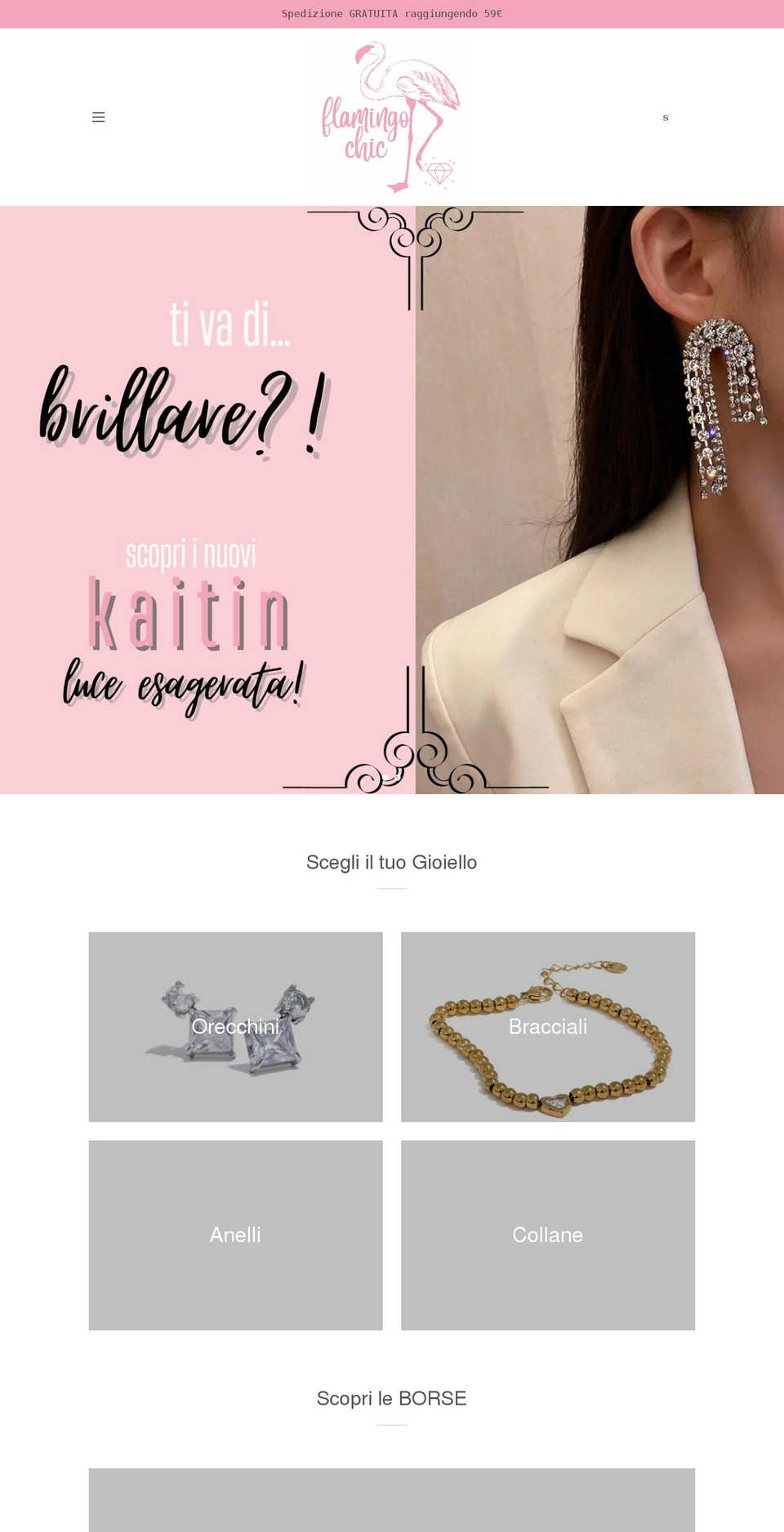 flamingochic.com shopify website screenshot