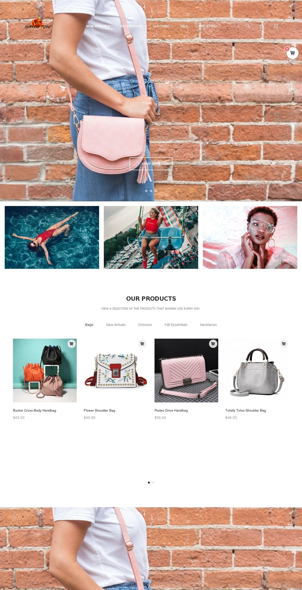 nego-v1-3 Shopify theme site example flamingroseshop.com