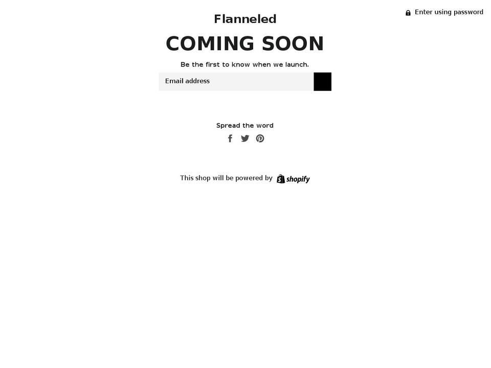 flanneled.com — Shopify storefront screenshot