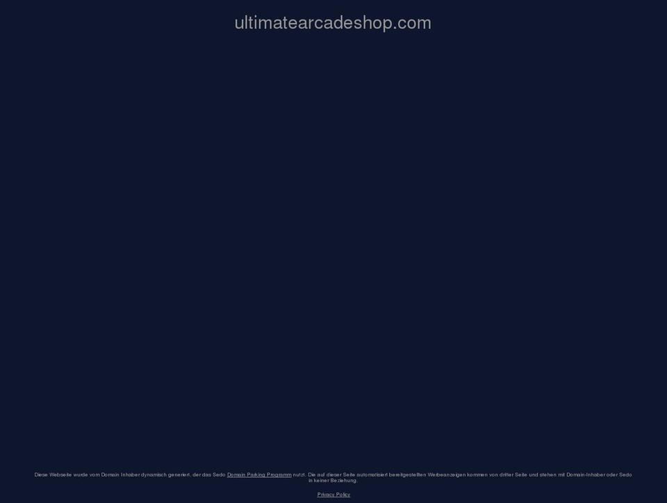 flashbackarcades.com — Shopify storefront screenshot