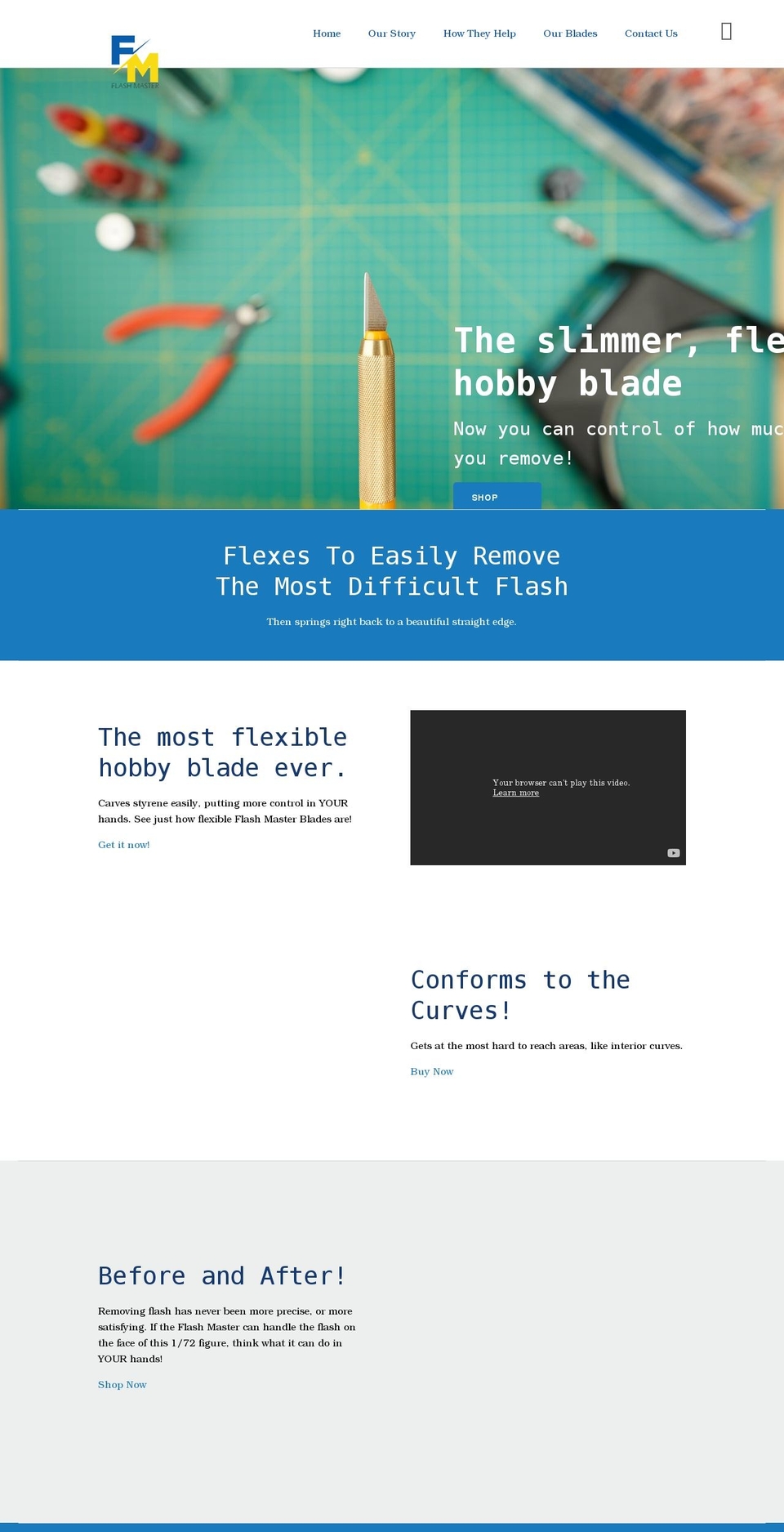 flashmasterhobby.com shopify website screenshot
