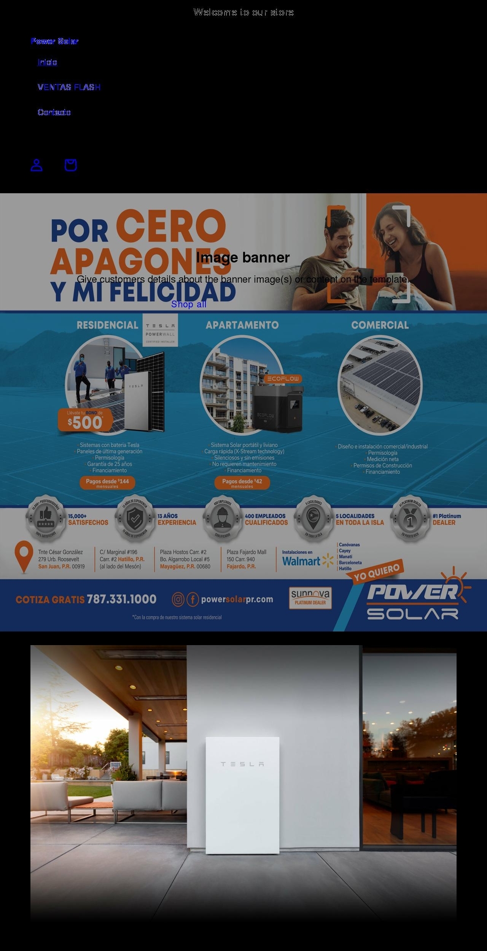 flashsalepr.com shopify website screenshot