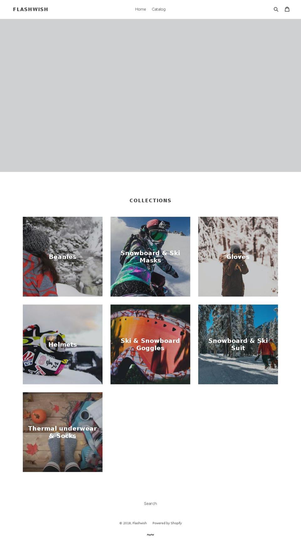 flashwish.com — Shopify storefront screenshot
