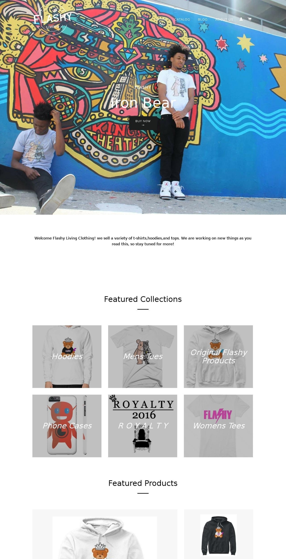 flashyliving.com shopify website screenshot