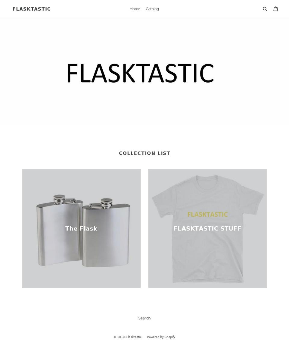 flasktastic.com — Shopify storefront screenshot
