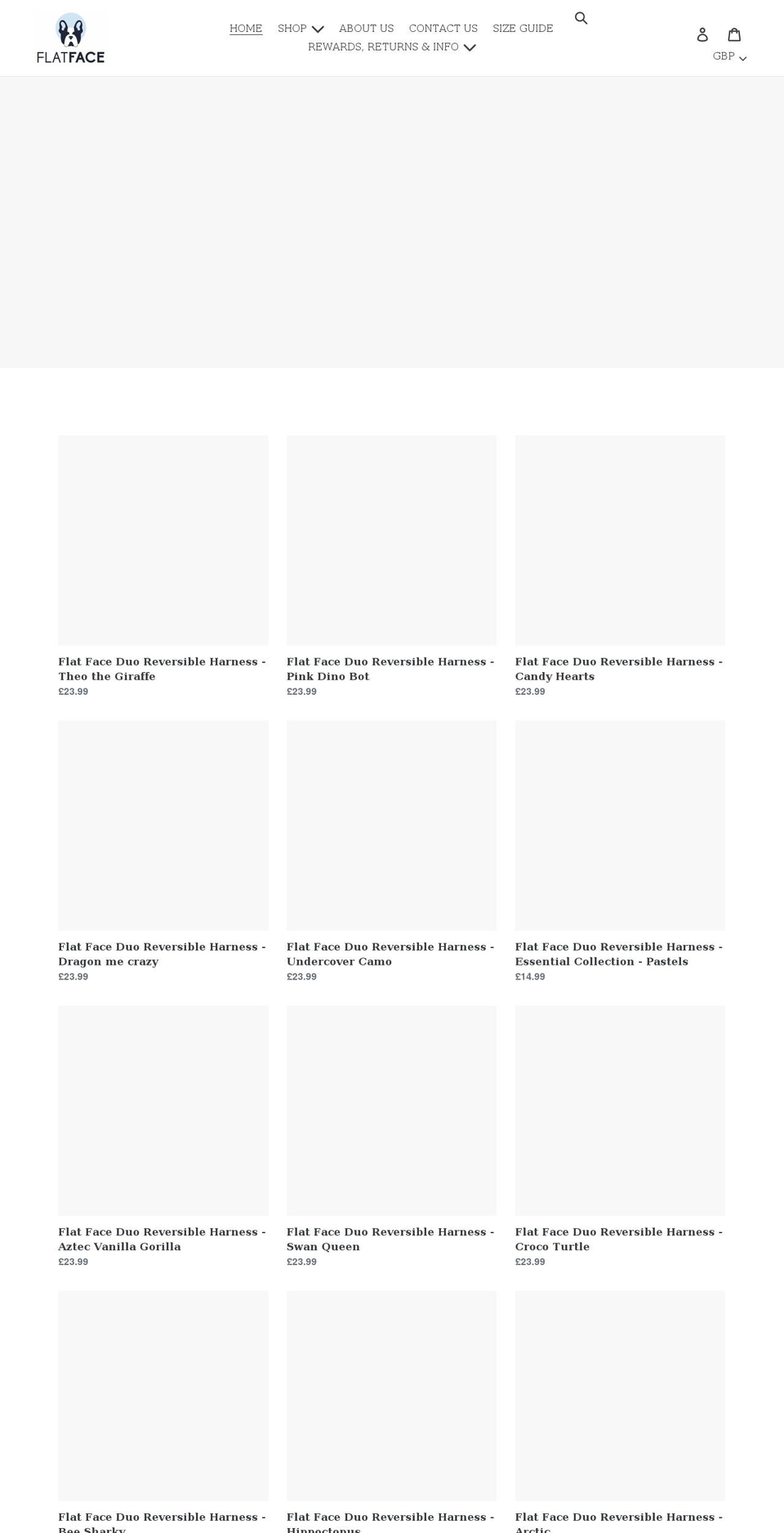 flatfaceshop.co.uk shopify website screenshot