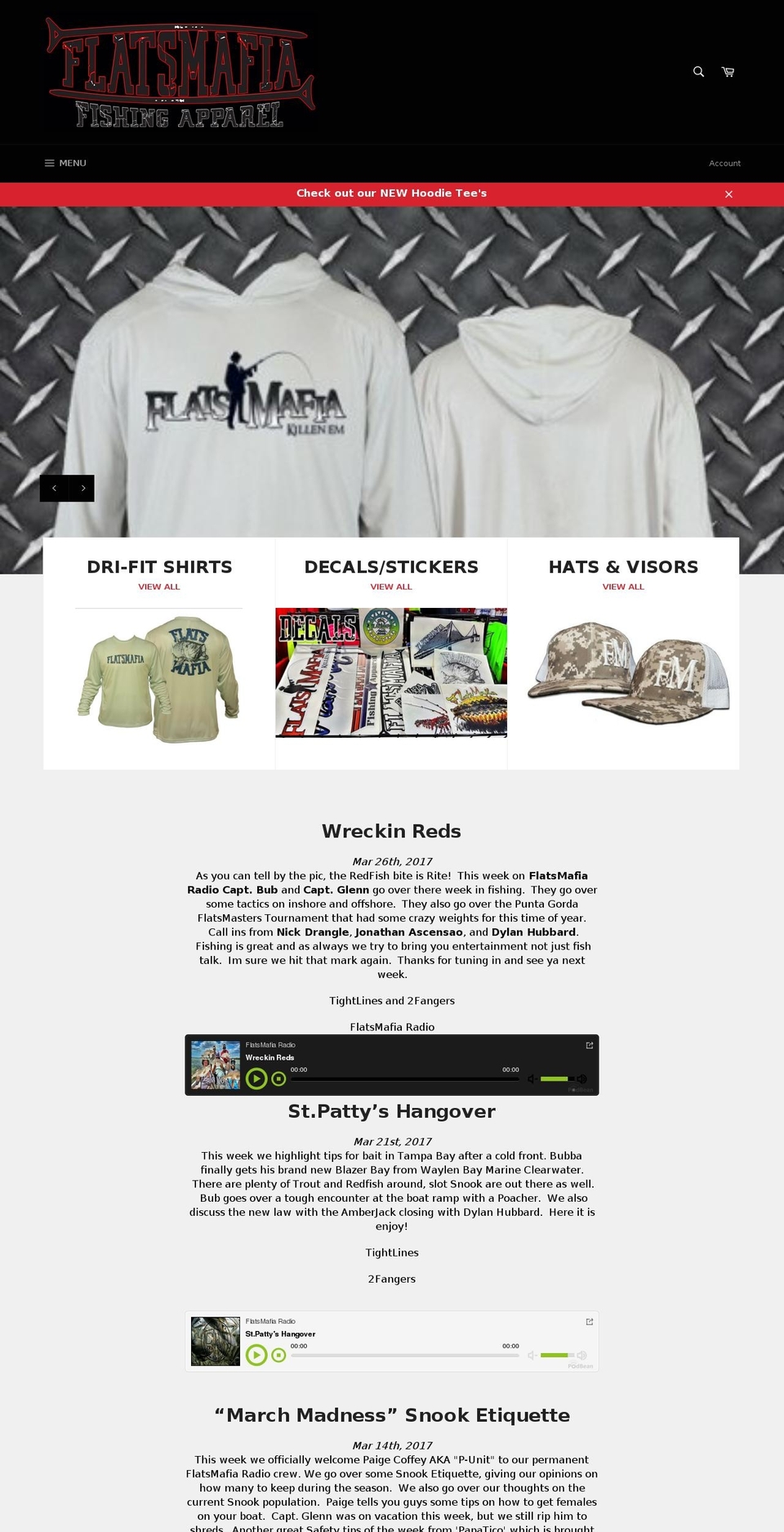 flatsmafia.com shopify website screenshot