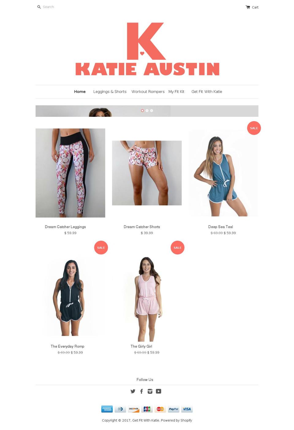flauntafit.com shopify website screenshot