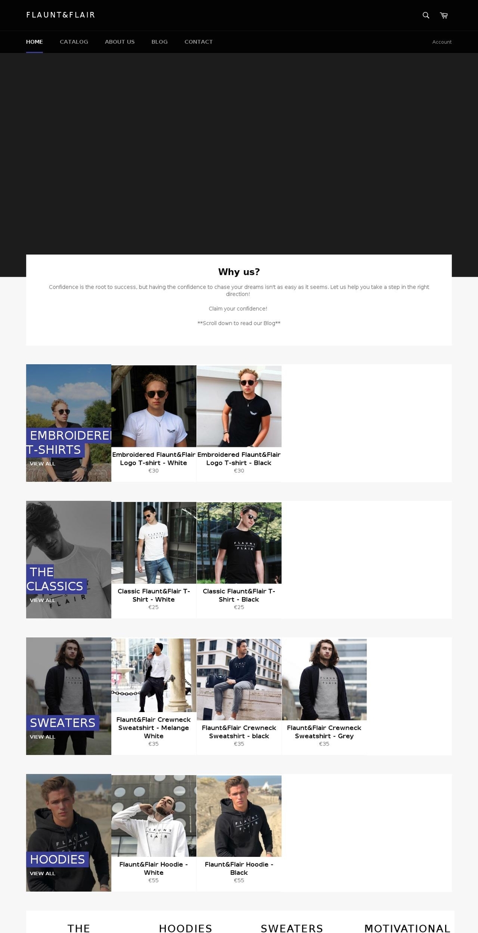 flauntandflair.com — Shopify storefront screenshot