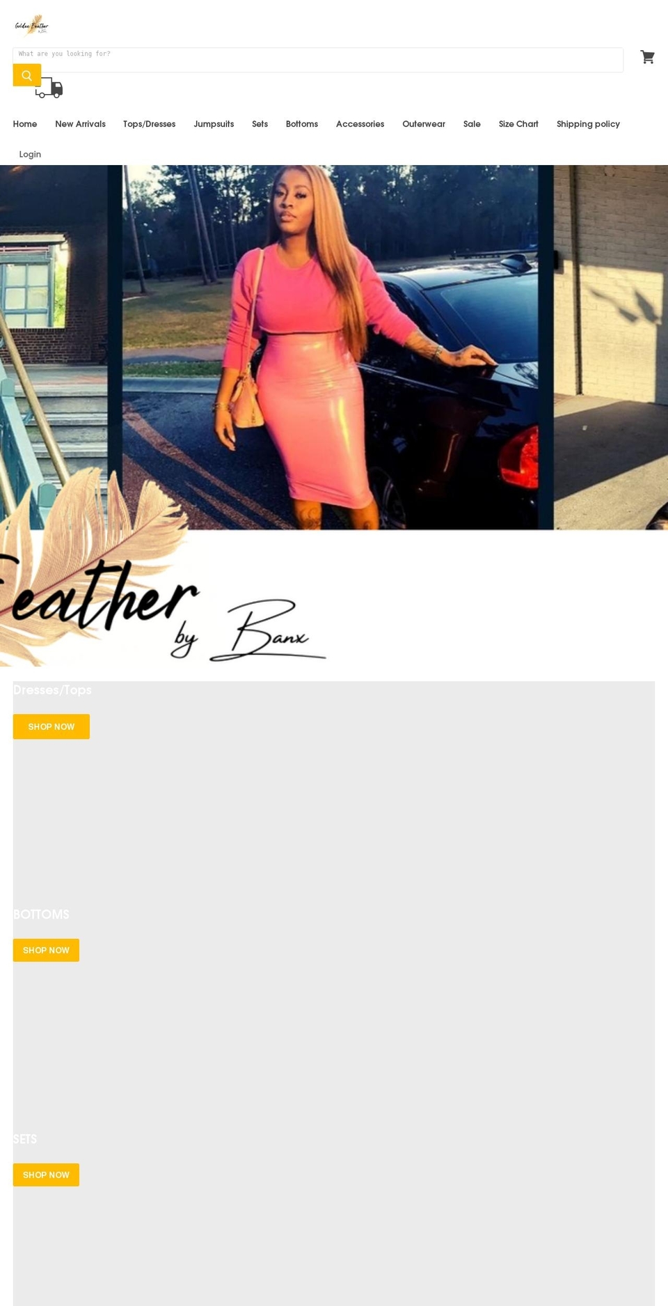 flauntbelle.com shopify website screenshot