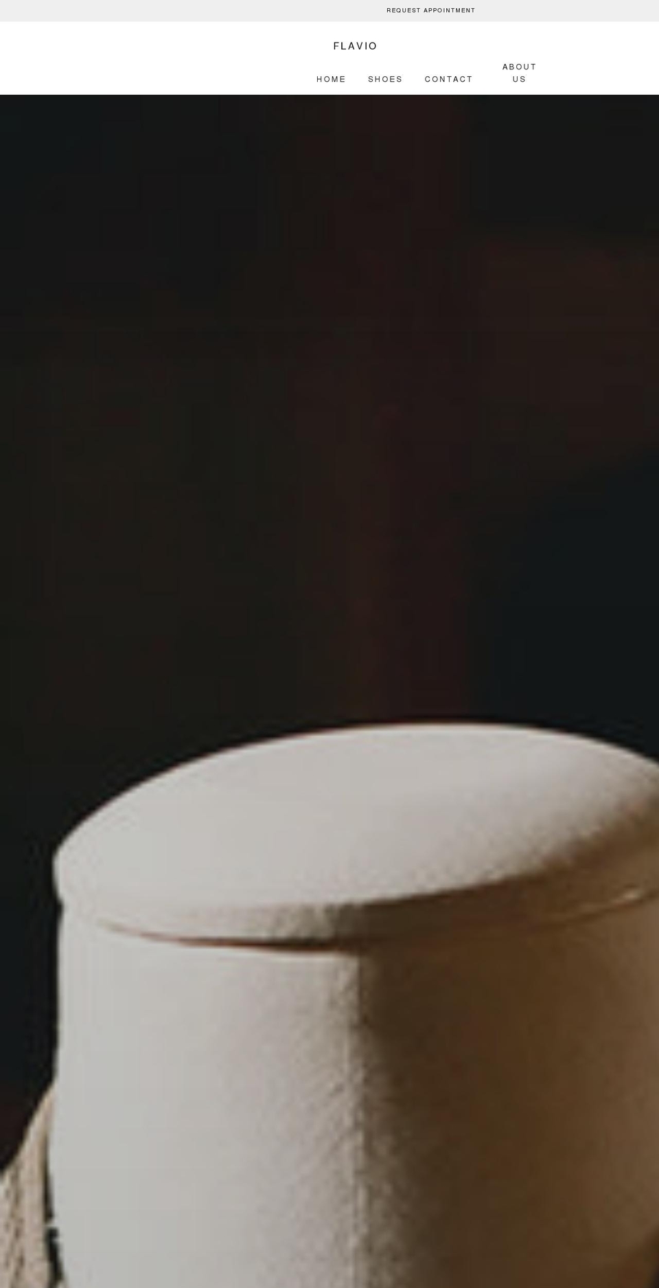 flaviobespoke.com — Shopify storefront screenshot