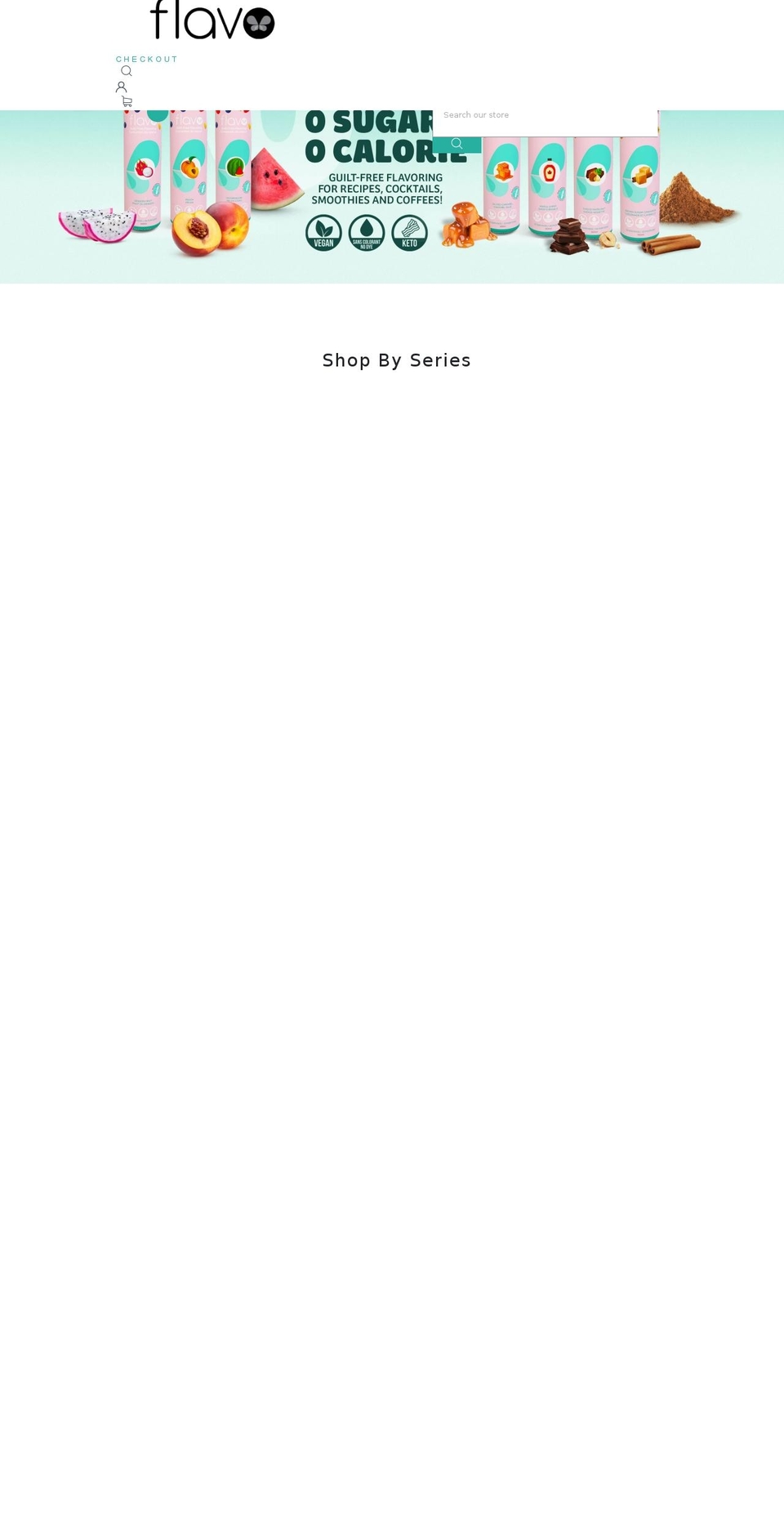 flavolicious.com shopify website screenshot