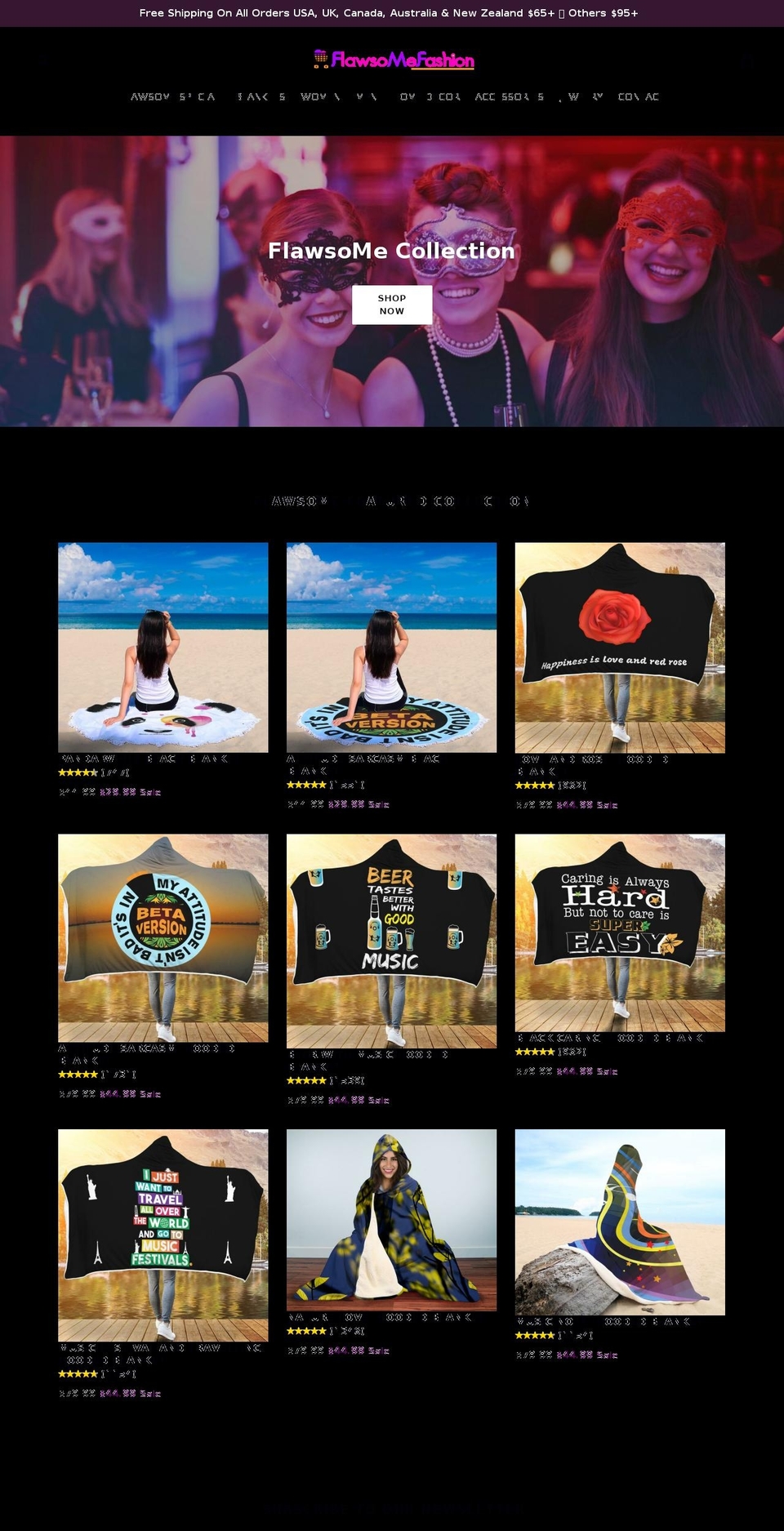 flawsomefashion.com — Shopify store on .com