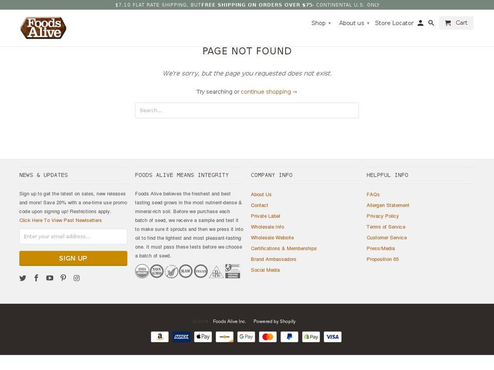 flaxcrax.com — Shopify storefront screenshot