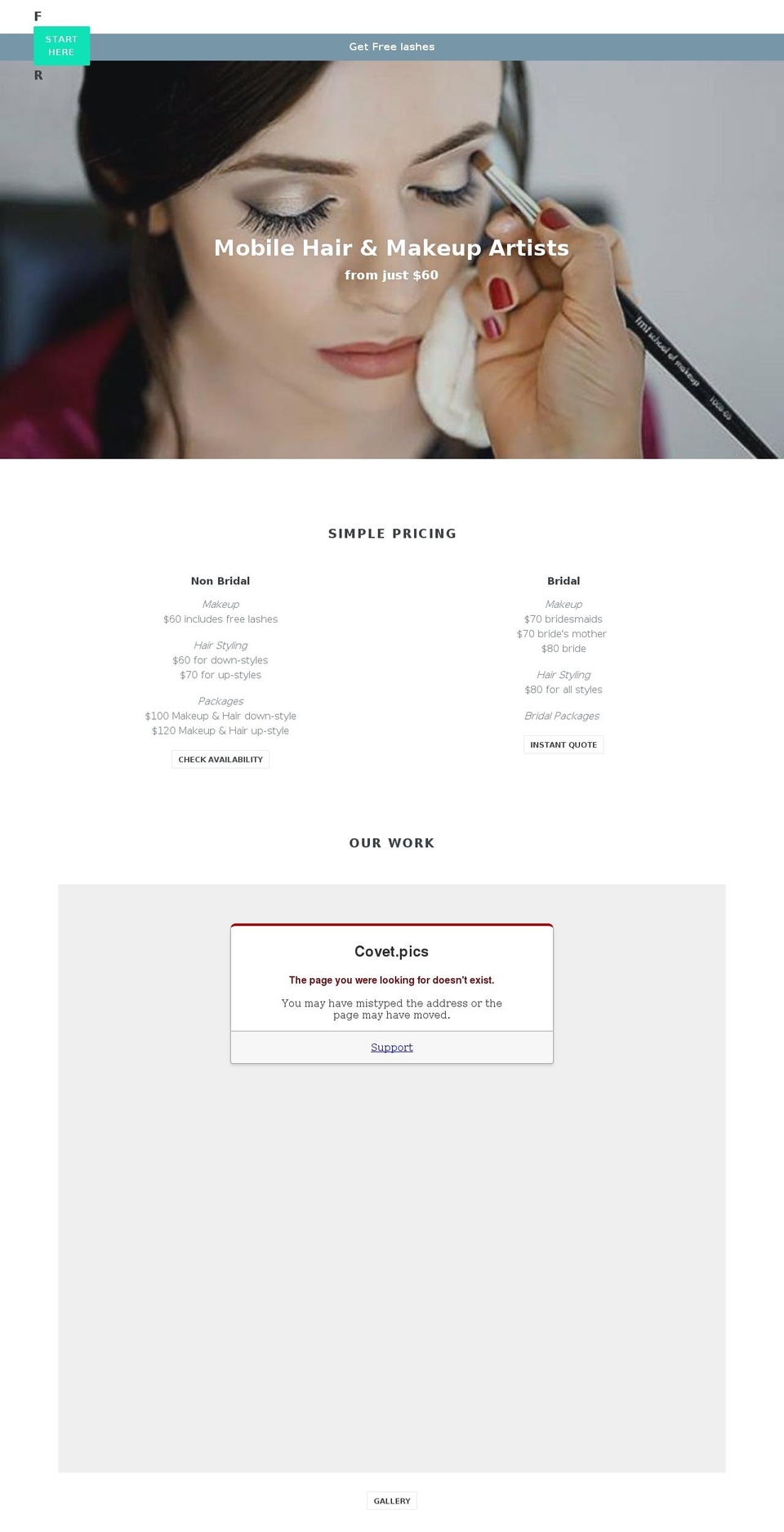 flayr.me shopify website screenshot