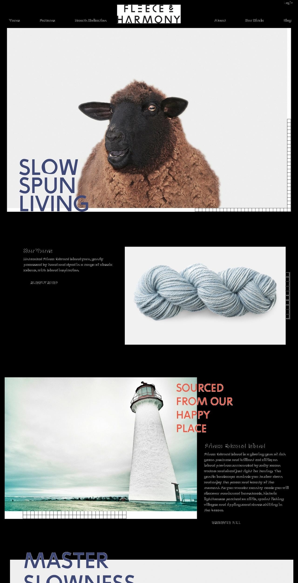 fleeceandharmony.ca shopify website screenshot