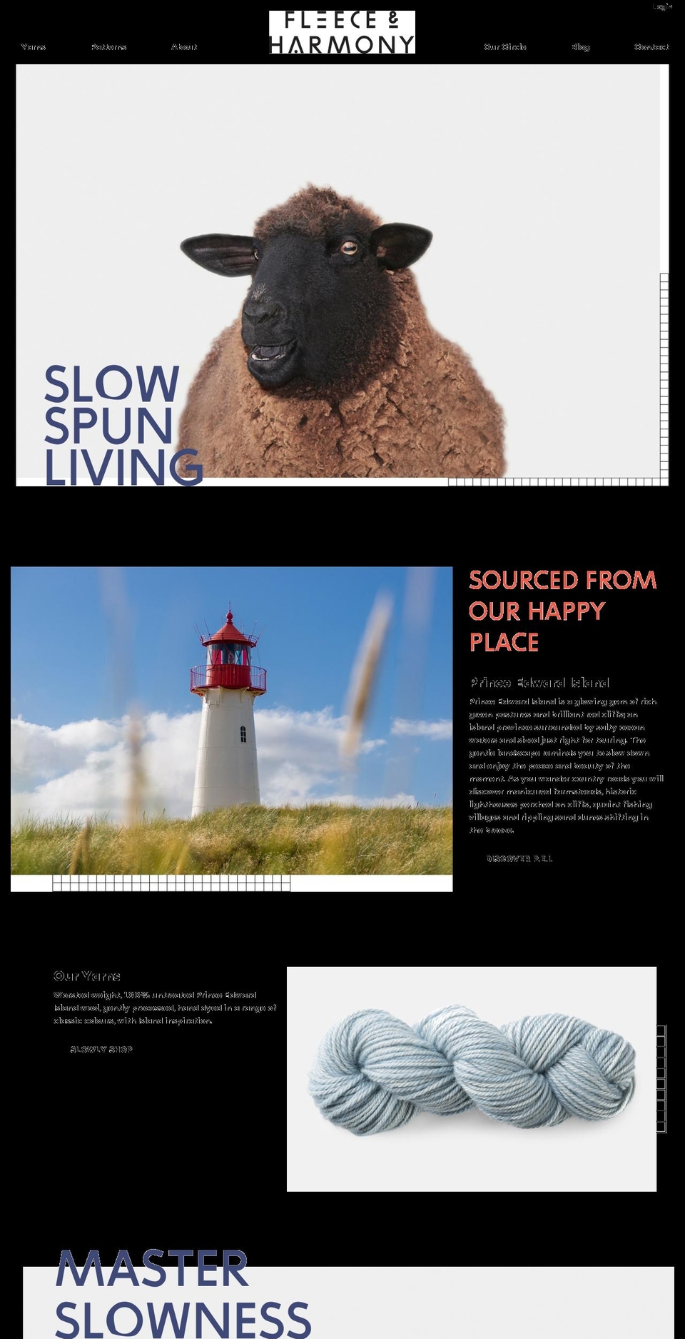 fleeceandharmony.com shopify website screenshot