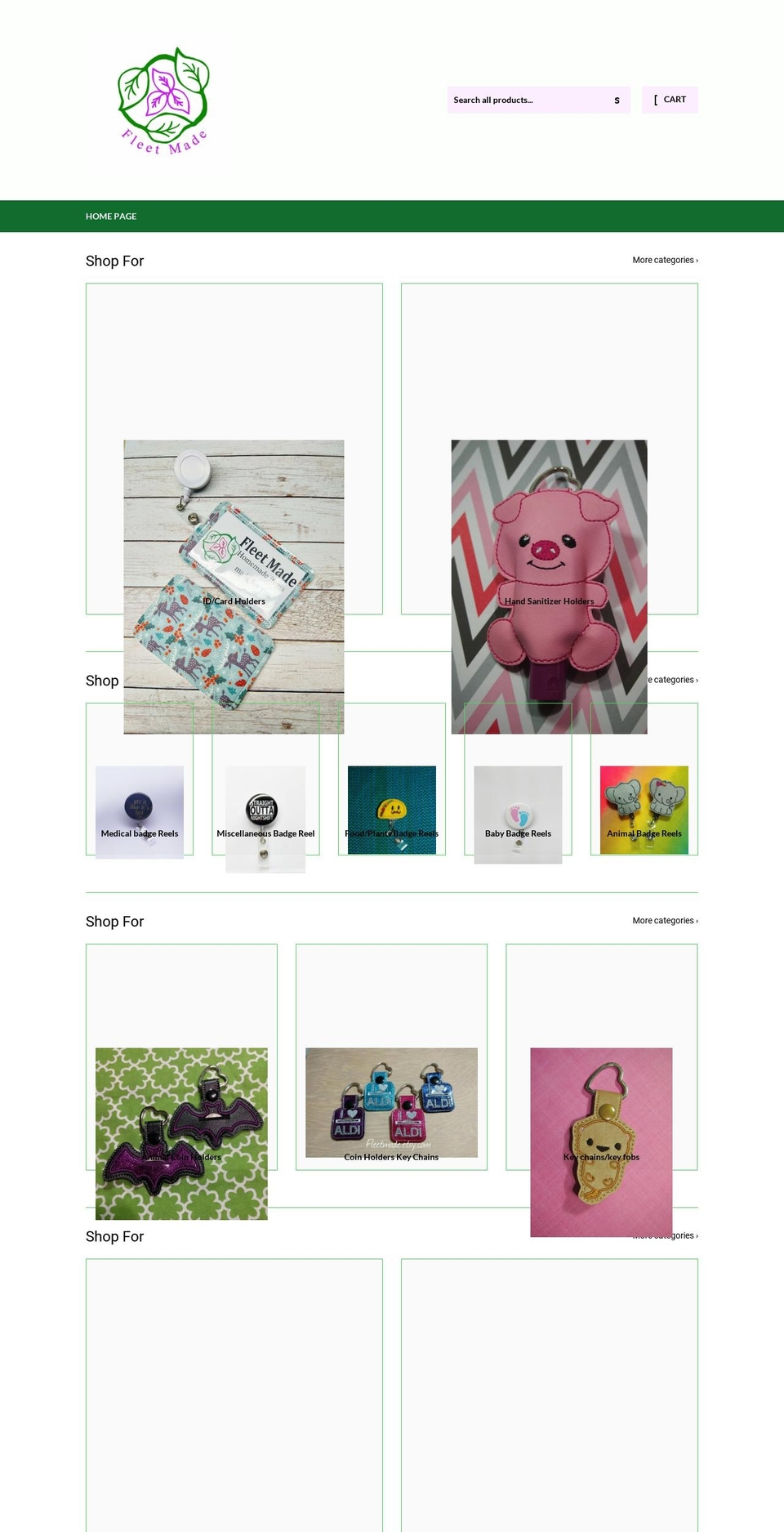 fleetmade.com — Shopify storefront screenshot