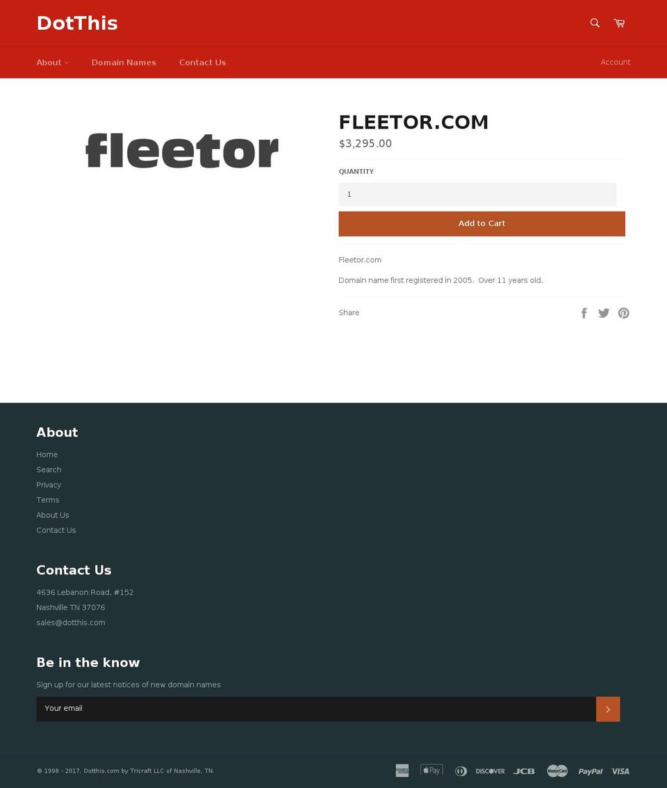 fleetor.com shopify website screenshot