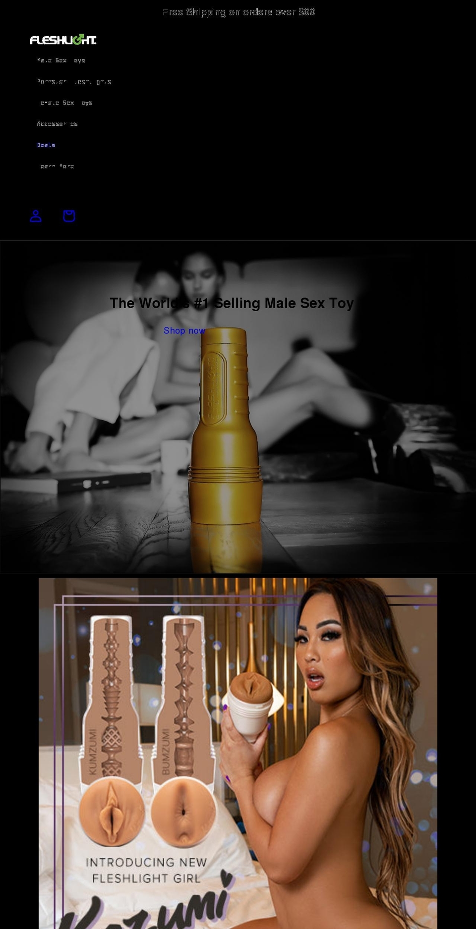 new-ilf-theme Shopify theme site example fleshlight-sverige.se