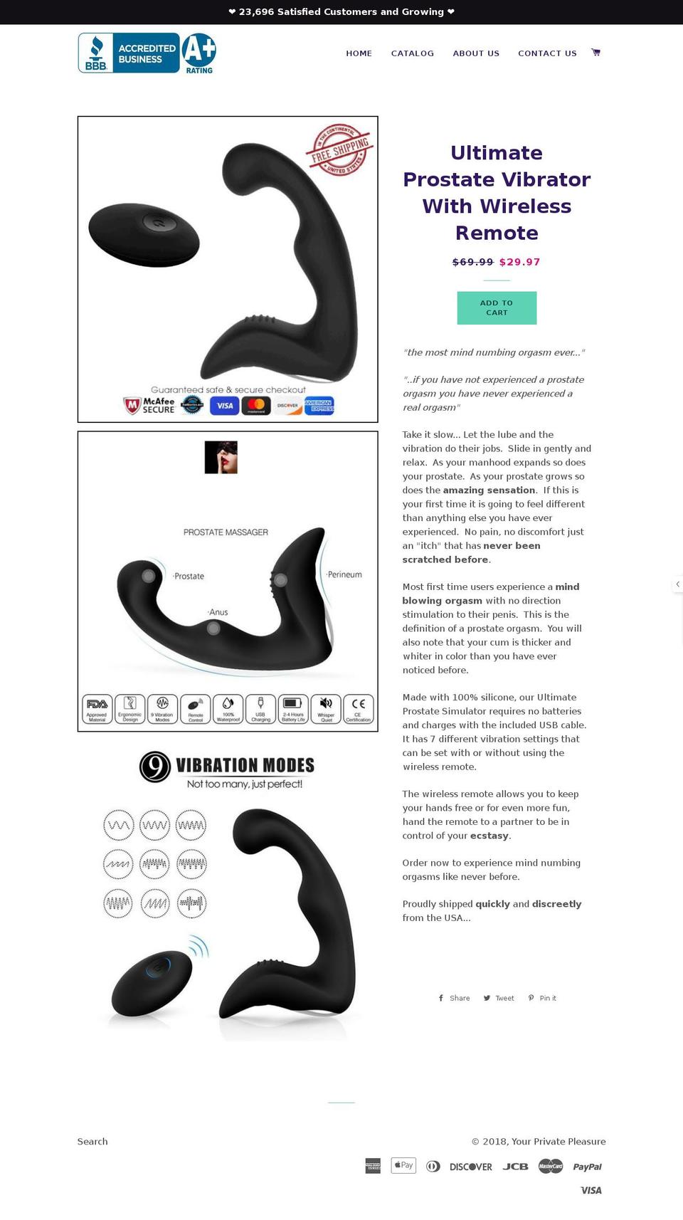 fleshlightz.com — Shopify storefront screenshot