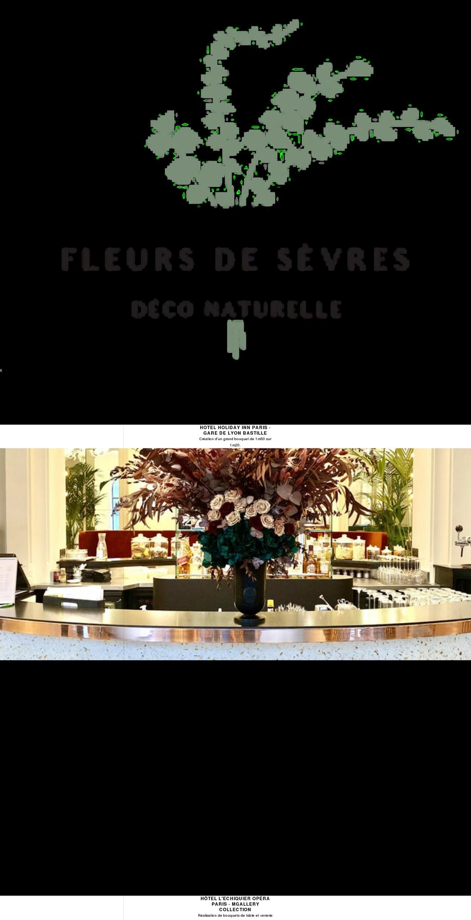 fleursdesevres.com shopify website screenshot