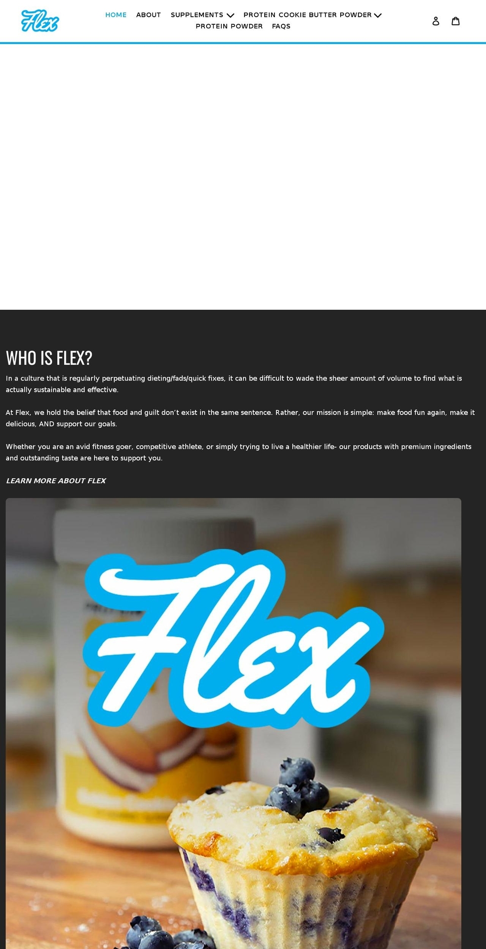 flex-brands.co shopify website screenshot