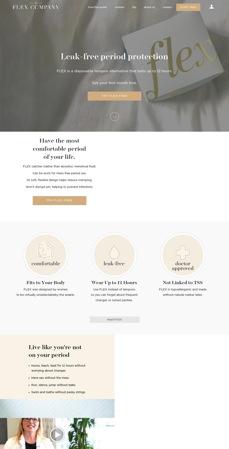 flex-fits.com shopify website screenshot