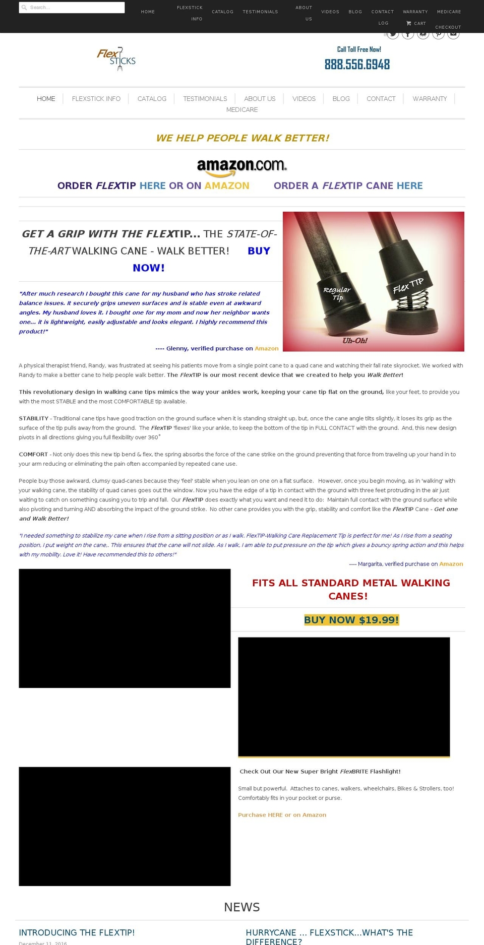 flex-stick.com — Shopify storefront screenshot