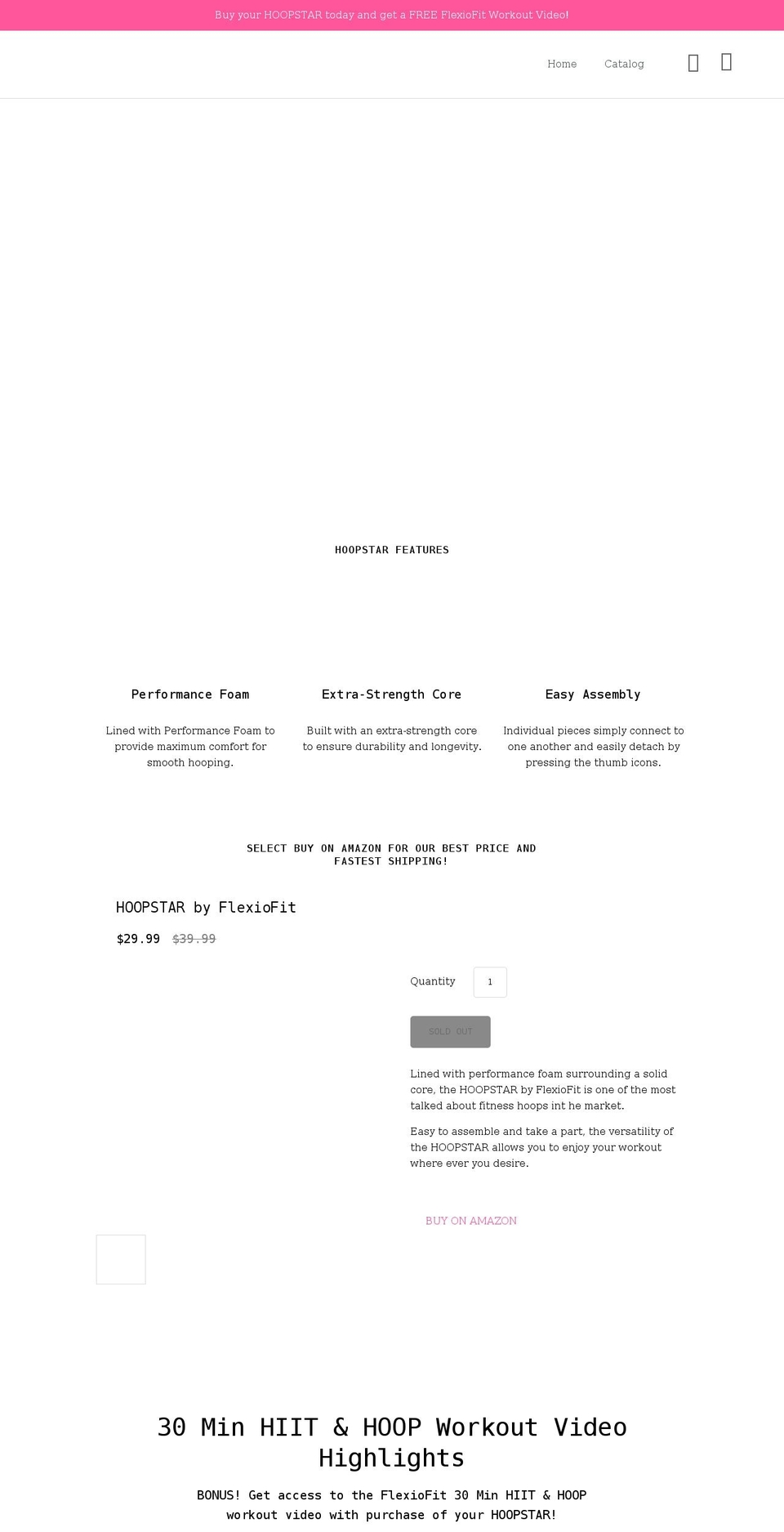 flexiofit.com shopify website screenshot