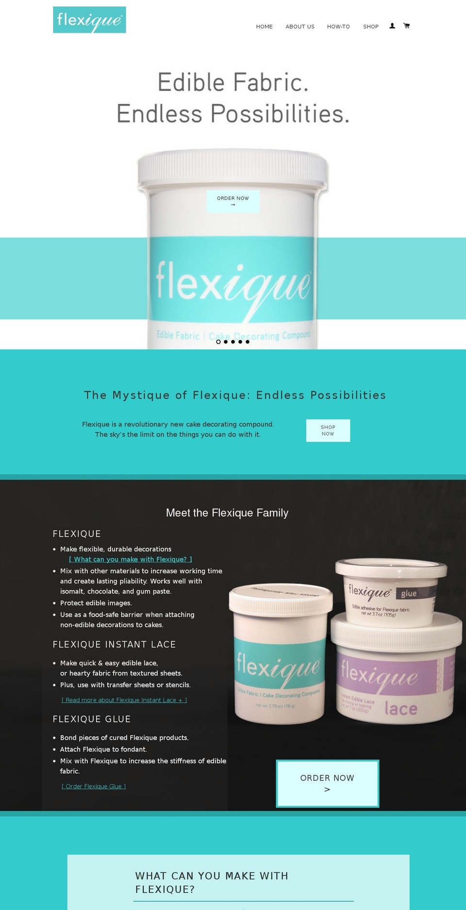 flexique.com shopify website screenshot