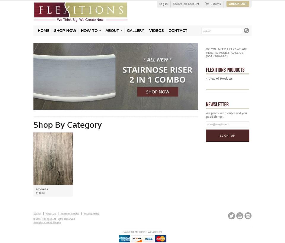 flexitions.myshopify.com shopify website screenshot